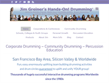 Tablet Screenshot of handsondrum.com